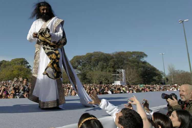 'I am all for the development of Yamuna, said Sri Sri Ravi Shankar