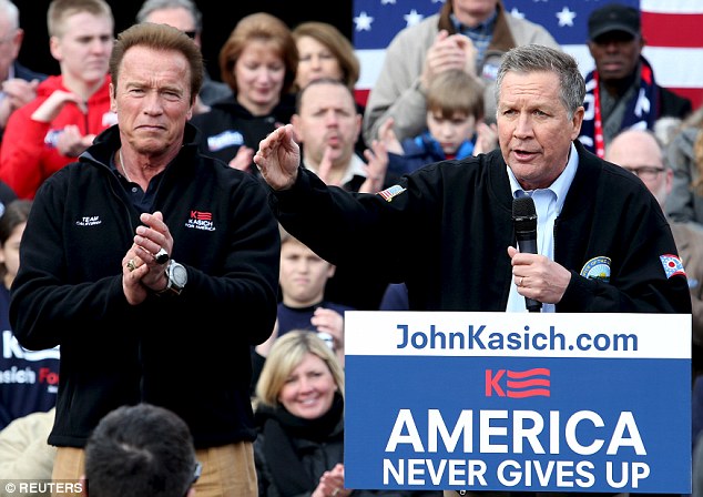 If elected president Kasich said he would be dedicated to'creating economic security opportunity giving you a voice