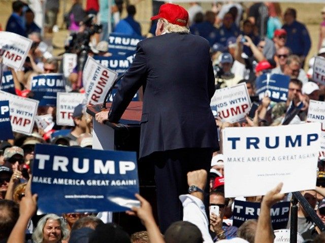 Fountain Hills Arizona. Trump visits Arizona for the second time in three months as he looks to gain the GOP nomination