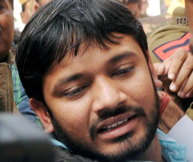 JNUSU President Kanhaiya Kumar