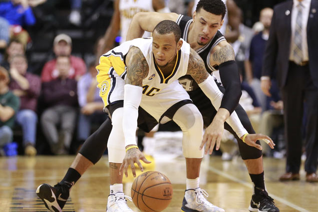 Pacers take control early and hold on to score rare victory over Spurs