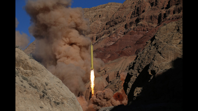 Reports: Iran fires missiles marked with 'Israel must be wiped out'