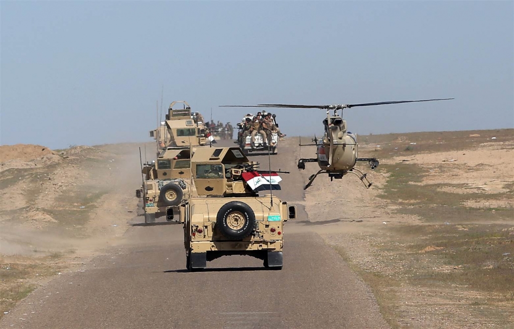 Image Iraqi forces are trying to clear ISIS fights from areas of northern Iraq as seen in this March 9