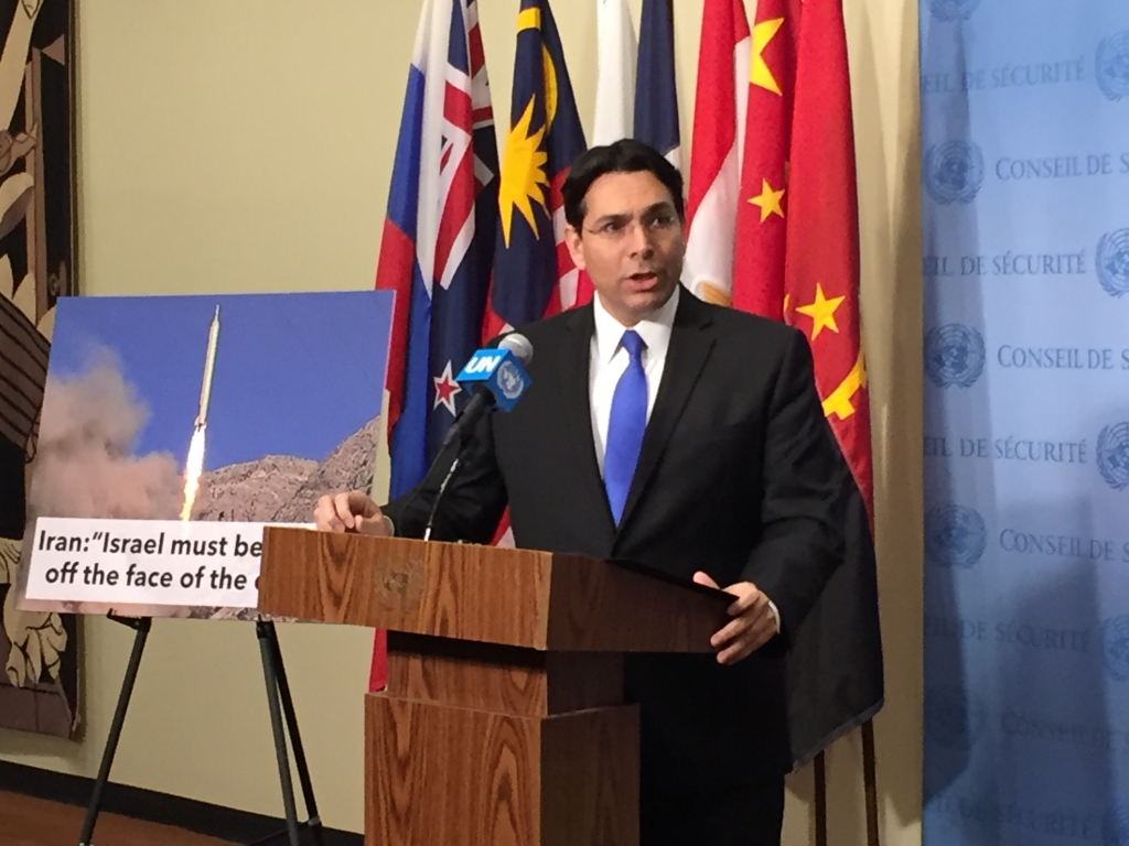 Israeli Ambassador to the UN Danny Danon