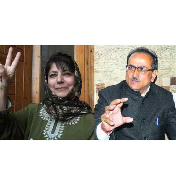 It’s official Mehbooba to be CM Nirmal Dy CM