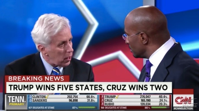 Jeffrey Lord and Van Jones argue on CNN