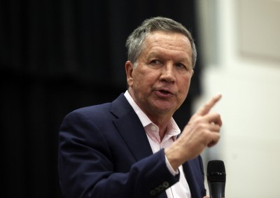 Ohio Gov. Kasich takes GOP presidential bid to Utah