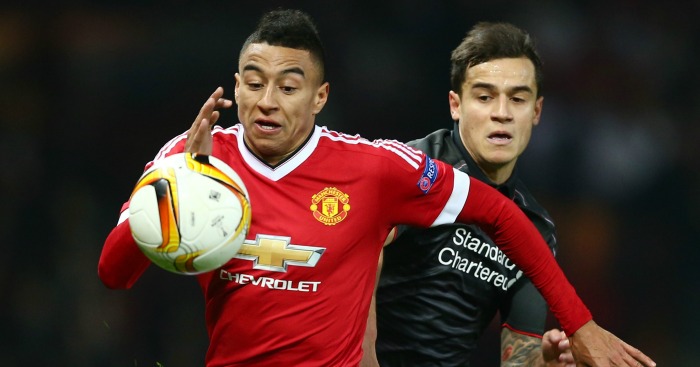 Jesse Lingard Philippe Coutinho