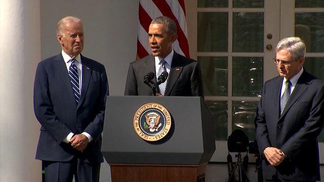 Obama names Supreme Court nominee