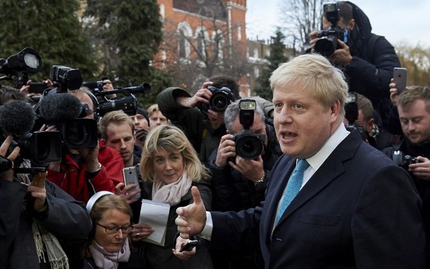 London Mayor Boris Johnson announces he will campaign for Britain to leave the EU