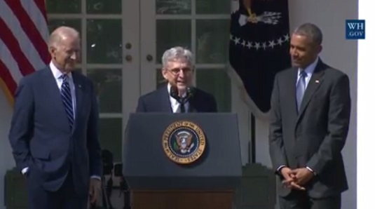 Obama Garland speaks