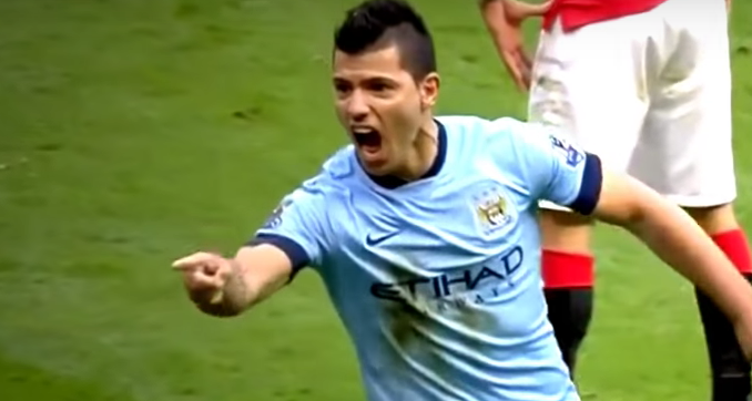 Manchester City's Sergio Aguero