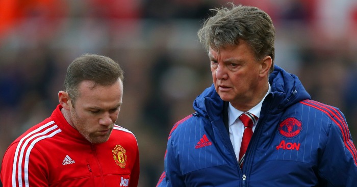 Wayne Rooney Louis van Gaal