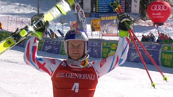 Flying Frenchman Pinturault wins 4th straight Giant Slalom