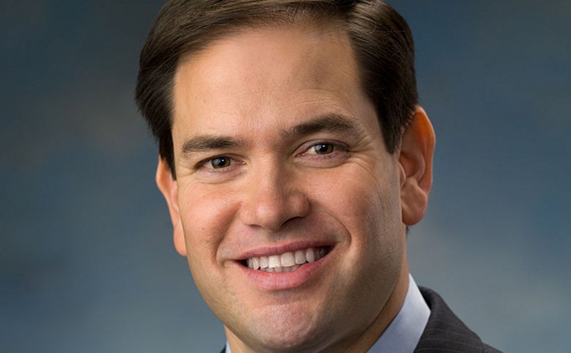 Marco Rubio. Source Official portrait US Senate