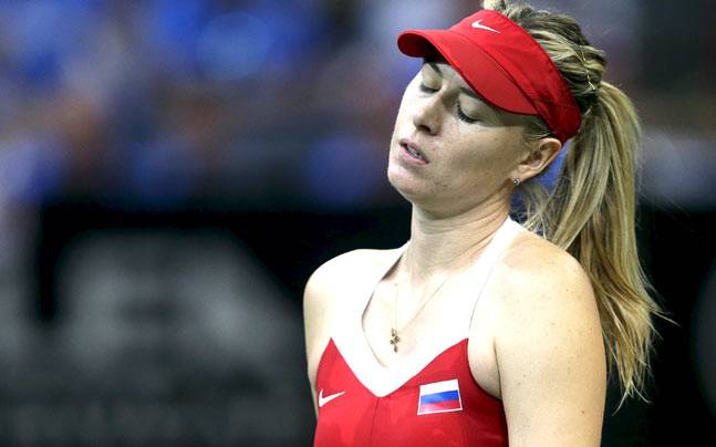 Maria Sharapova is now a stock in steep decline