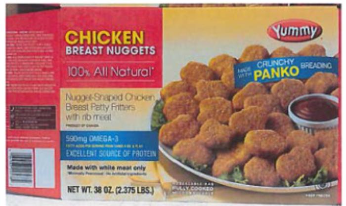 Maxi Canada of Quebec Canada is recalling 103,752 pounds of chicken product exported to the United States