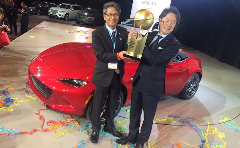 Mazda MX-5 Crowned World Car of the Year 2016