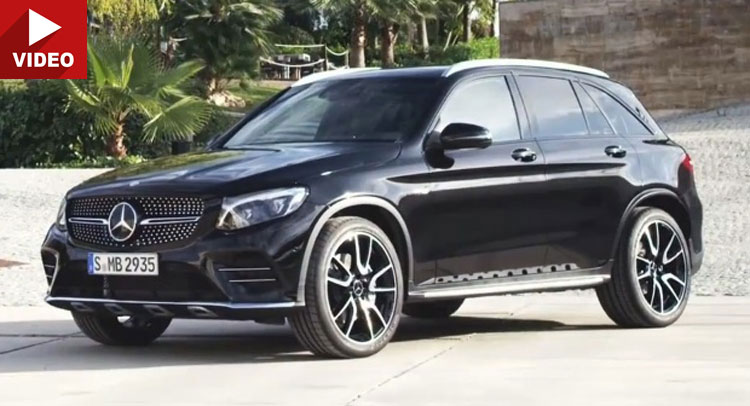 Mercedes-Benz GLC Coupe teased - AMG GLC 43?