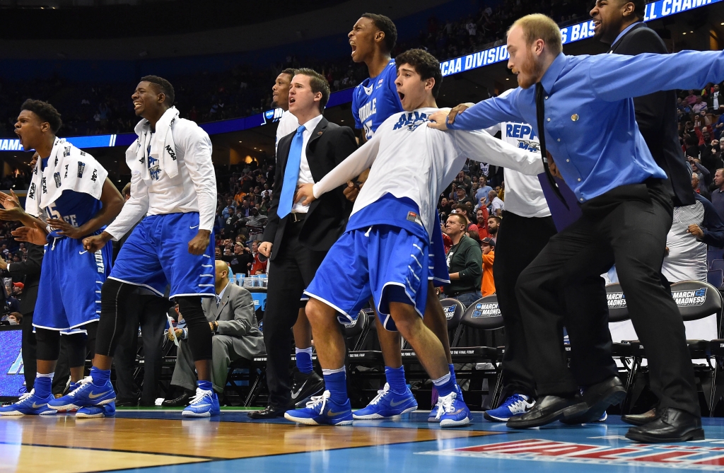 NCAA Tournament: Middle Tennessee State shocks No. 2 seed Michigan State