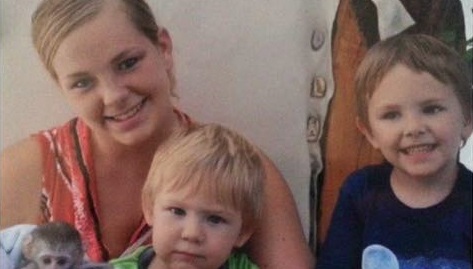 Missing woman Marya Christensen with her two boys ages 6 and 3