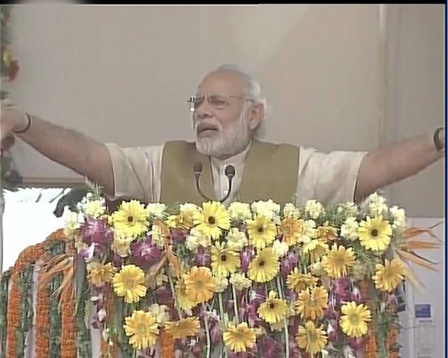 At BJP meet, Narendra Modi says move ahead with one mantra: 'Vikas, vikas, vikas'