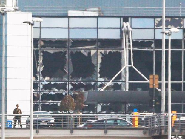 Two explosions at Brussels airport - casualties reported