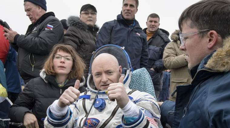 NASA astronaut Scott Kelly has returned home on board Russian Soyuz spacecraft. He becomes first American to spend over a year in space