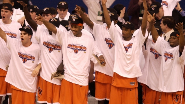 The 2003 Syracuse team is one of four No. 3 seeds to win the NCAA Tournament