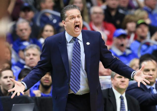 Kentucky coach John Calipari said that all eligible Wildcats will declare for the NBA draft under new NCAA rules