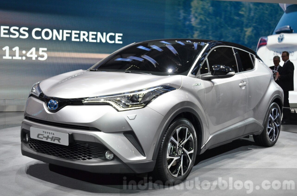 Toyota C-HR front quarter at 2016 Geneva Motor Show