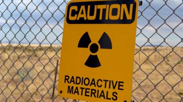 Nuclear radioactive sign