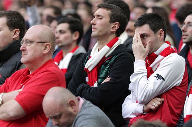 PA Archive  PA Images

Fuming Arsenal fans turned on their side on Wednesday evening