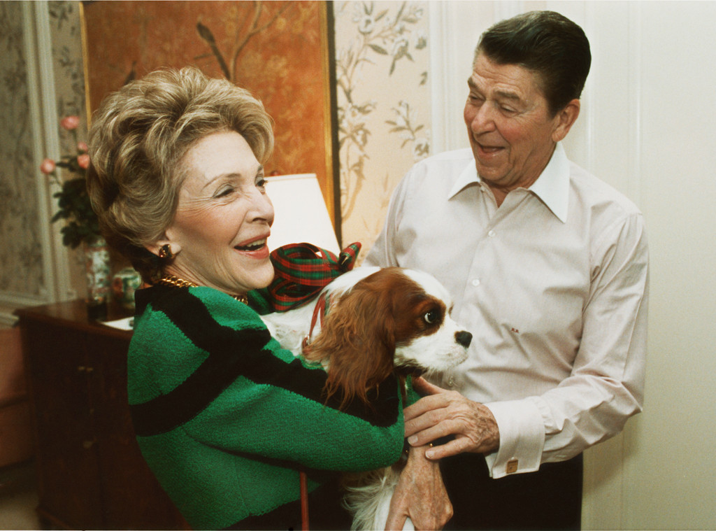 Nancy Reagan Ronald Reagan Dog