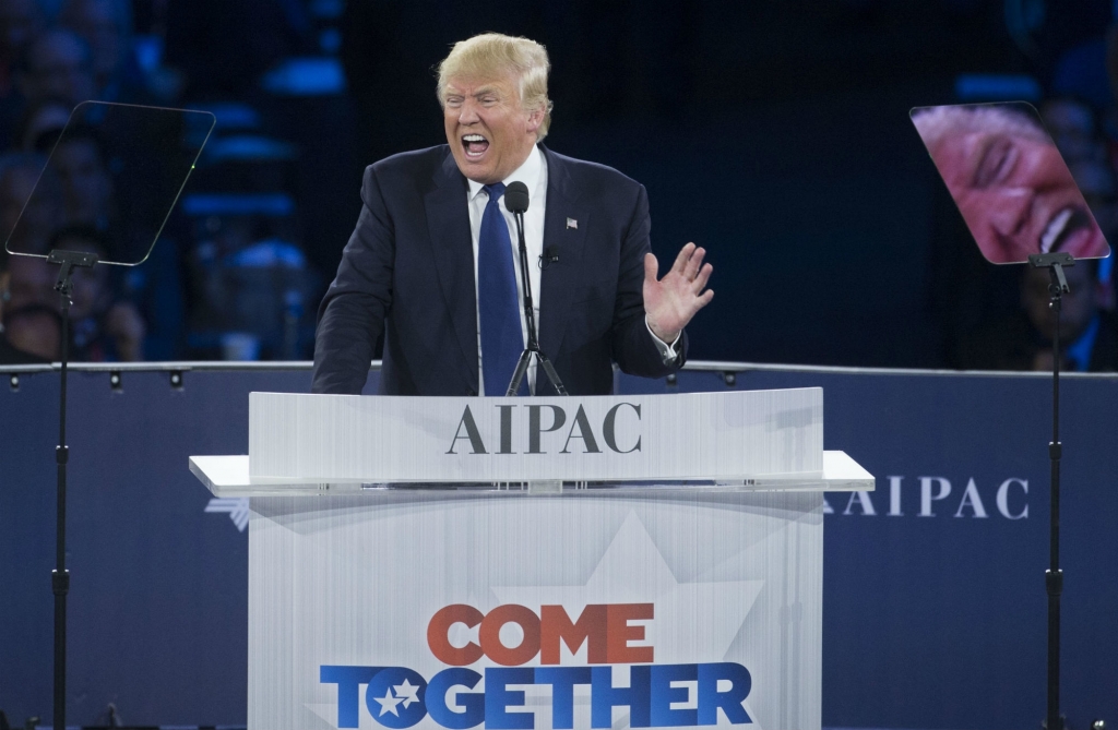 Despite Threats of Protests Donald Trump Wins Over the Pro Israel Crowd at AIPAC