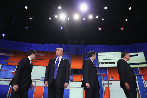 GOP Presidential Candidates Debate In Detroit