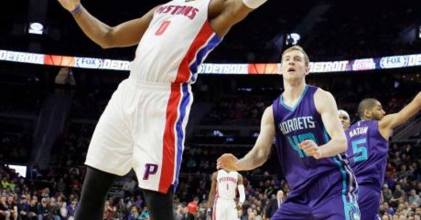 Pistons' Drummond anchors defense in win over Hornets