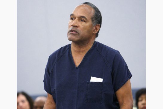 O.J. Simpson was acquitted of the murder of his ex-wife Nicole Brown Simpson and Ronald Goldman in 1994.
In 2007 he was arrested and convicted of numerous felonies