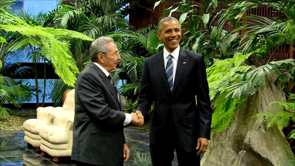 Obama, Raul Castro hold talks in Cuba