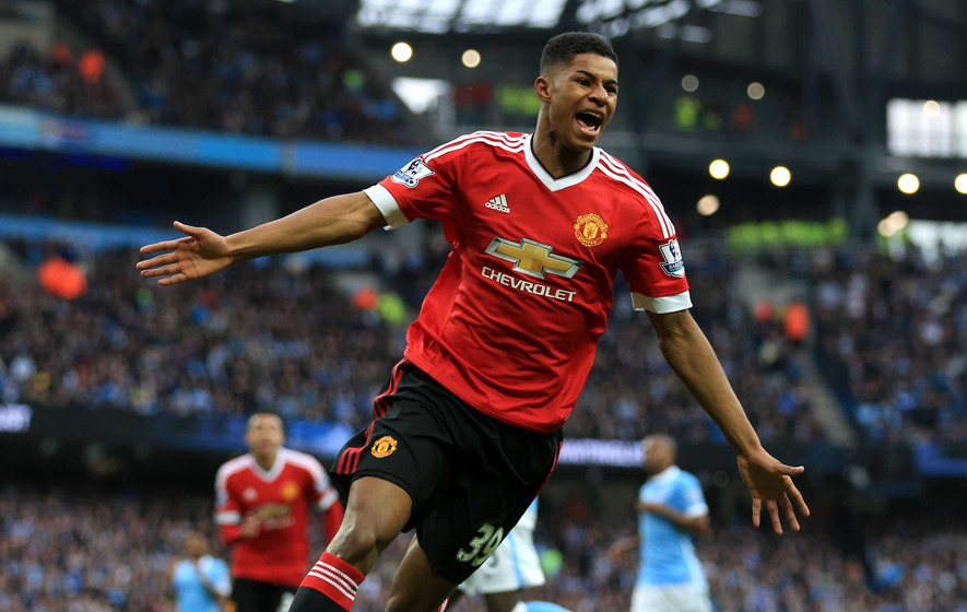 Rashford seals Manchester derby win as Van Gaal eyes fourth