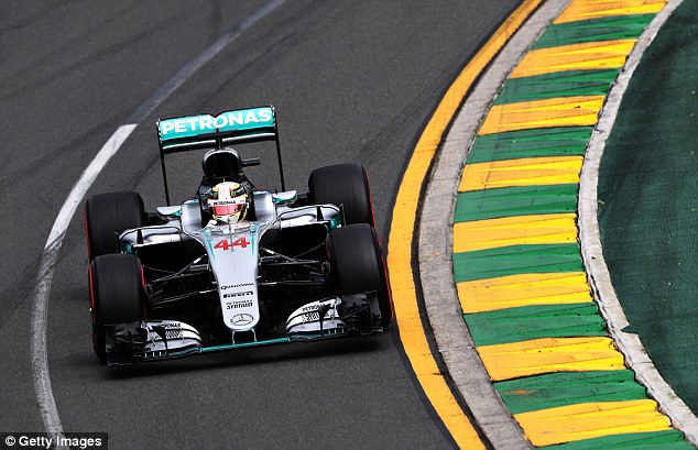 Reigning world champion Lewis Hamilton continued his impressive start to Australian Grand Prix practice