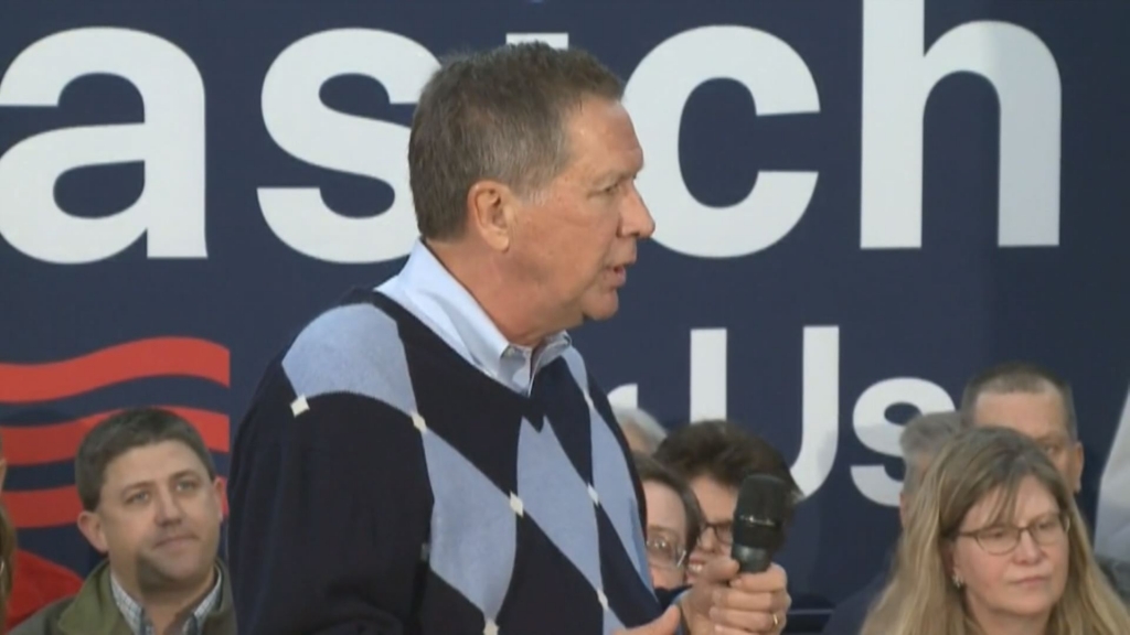 Republican Presidential Candidate John Kasich