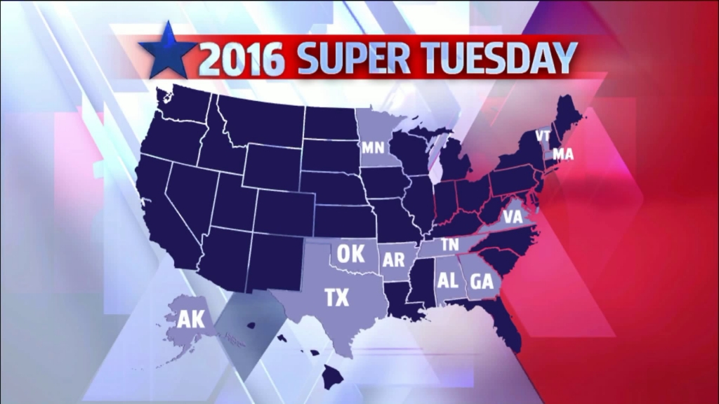 Results rolling in as polls begin to close in Super Tuesday states