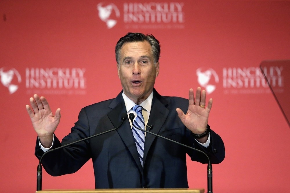 On Republican debate day, 2012 nominee Romney to rebuke Trump