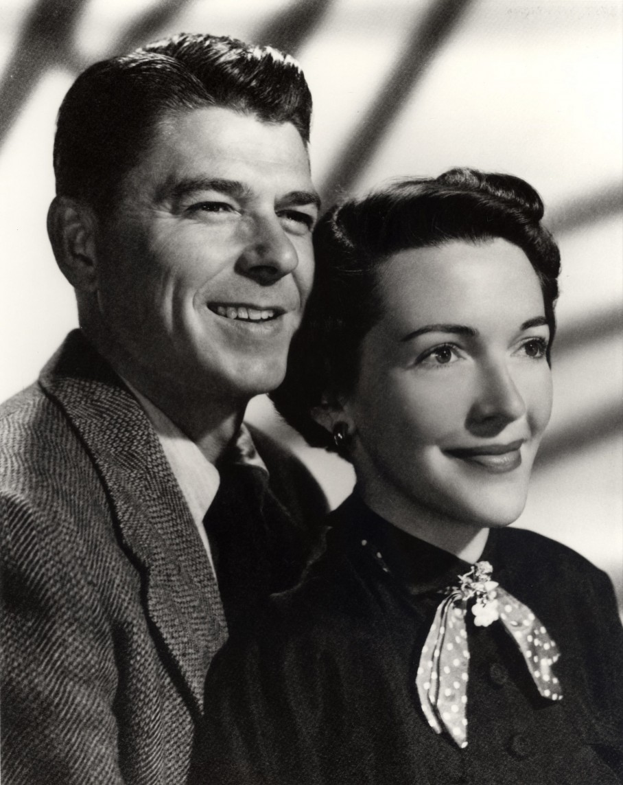 Ronald and Nancy Reagan's engagement