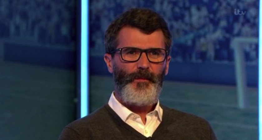 Roy Keane on ITV last night