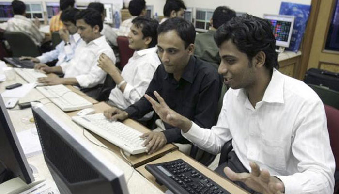 Sensex ends at one-month high posts best weekly gain in 4 years