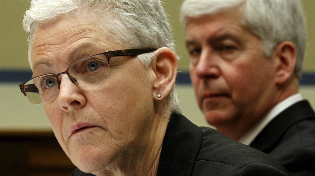 Image Flint Michigan water hearing on Capitol in Washington