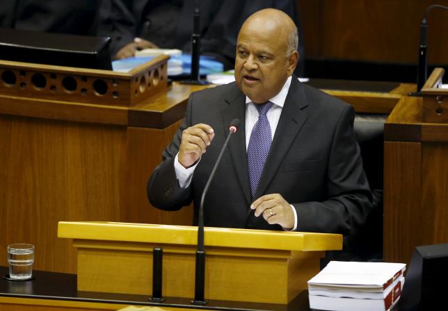 South Africa's Gordhan given deadline by police in spy unit case - report