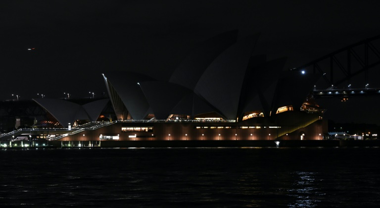 AFP  William West The Sydney Opera House goes dark during the Earth Hour campaign in Sydney